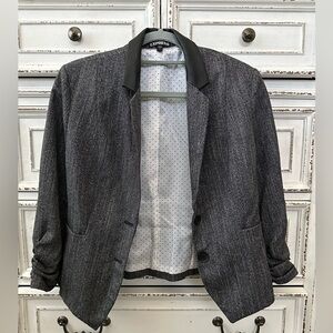 EXPRESS Women’s Blazer | Gray/Black | Size 8